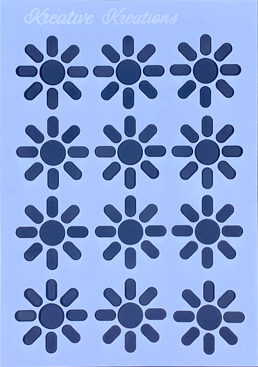 Walking on Sunshine 4” x 6”  Stencil